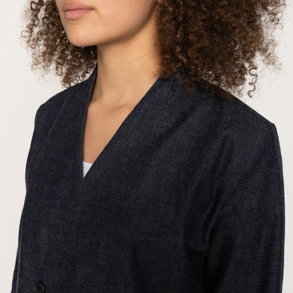 Naked & Famous Denim Slub Nep Rinsed Denim