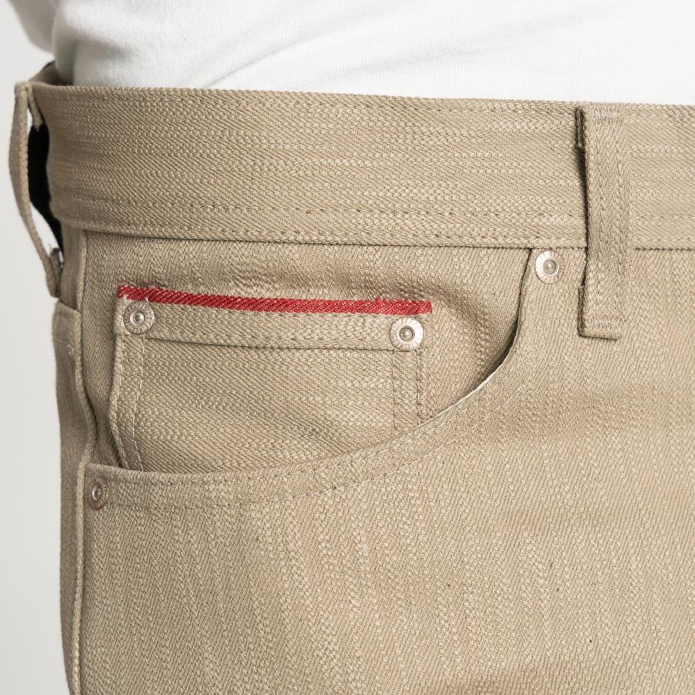 Naked & Famous Denim Smokey Cotton Slub Selvedge