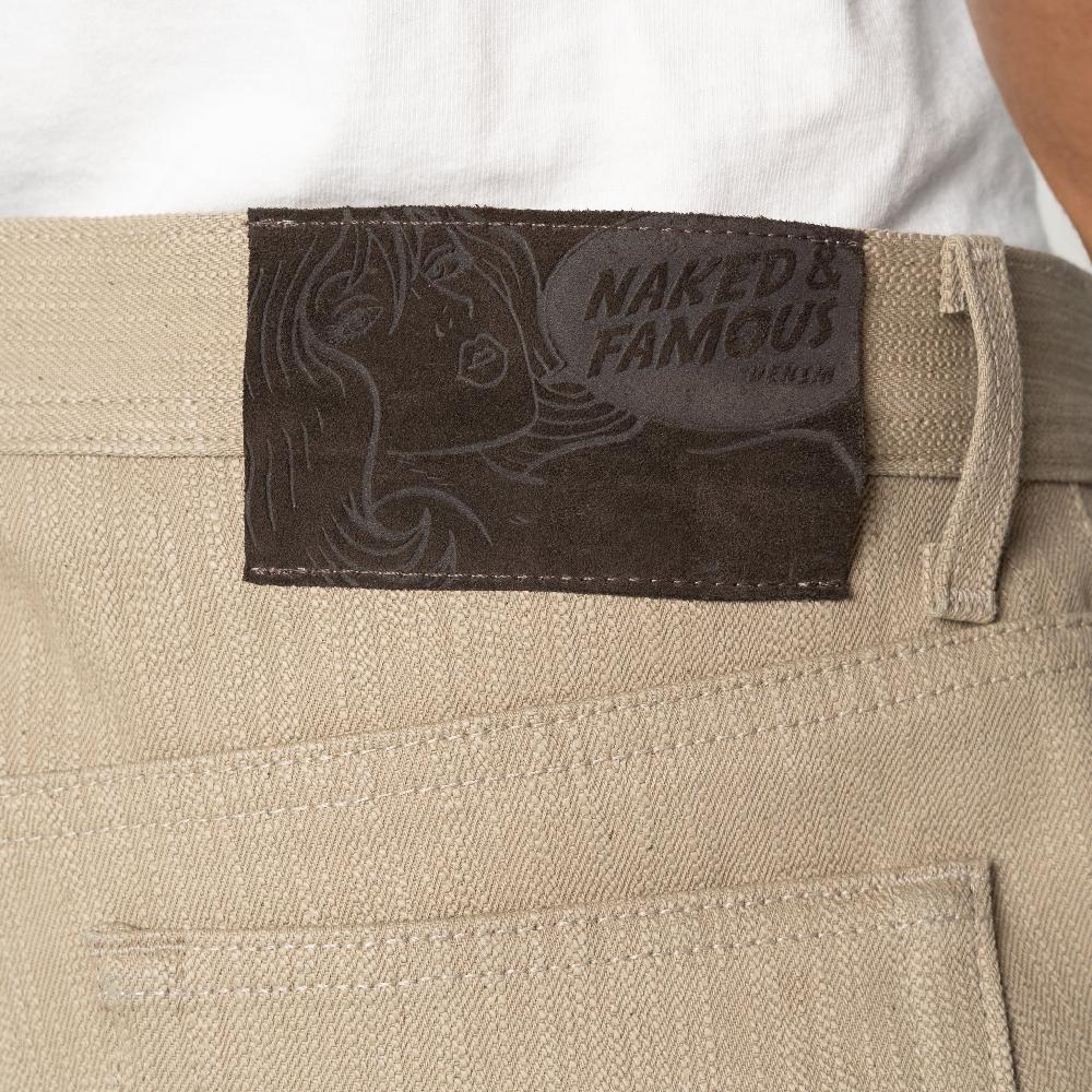 Naked & Famous Denim Smokey Cotton Slub Selvedge