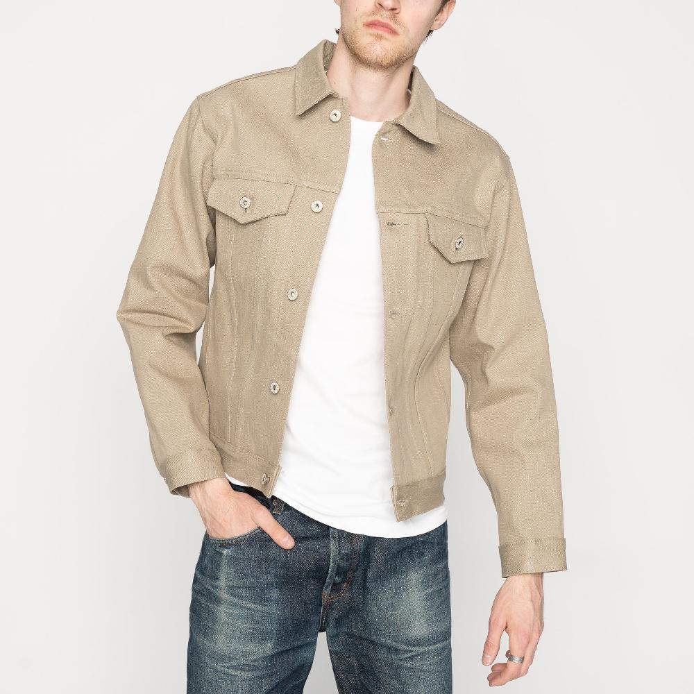 Naked & Famous Denim Smokey Cotton Slub Selvedge