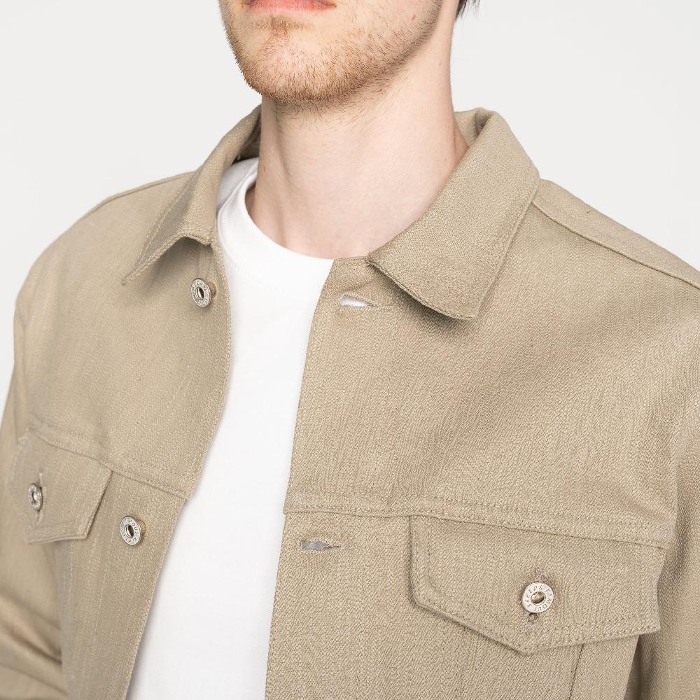 Naked & Famous Denim Smokey Cotton Slub Selvedge