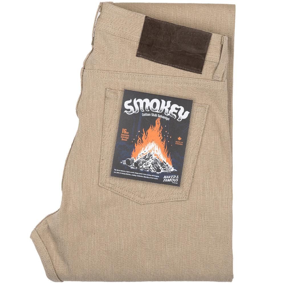naked & famous denim Smokey Cotton Slub Selvedge