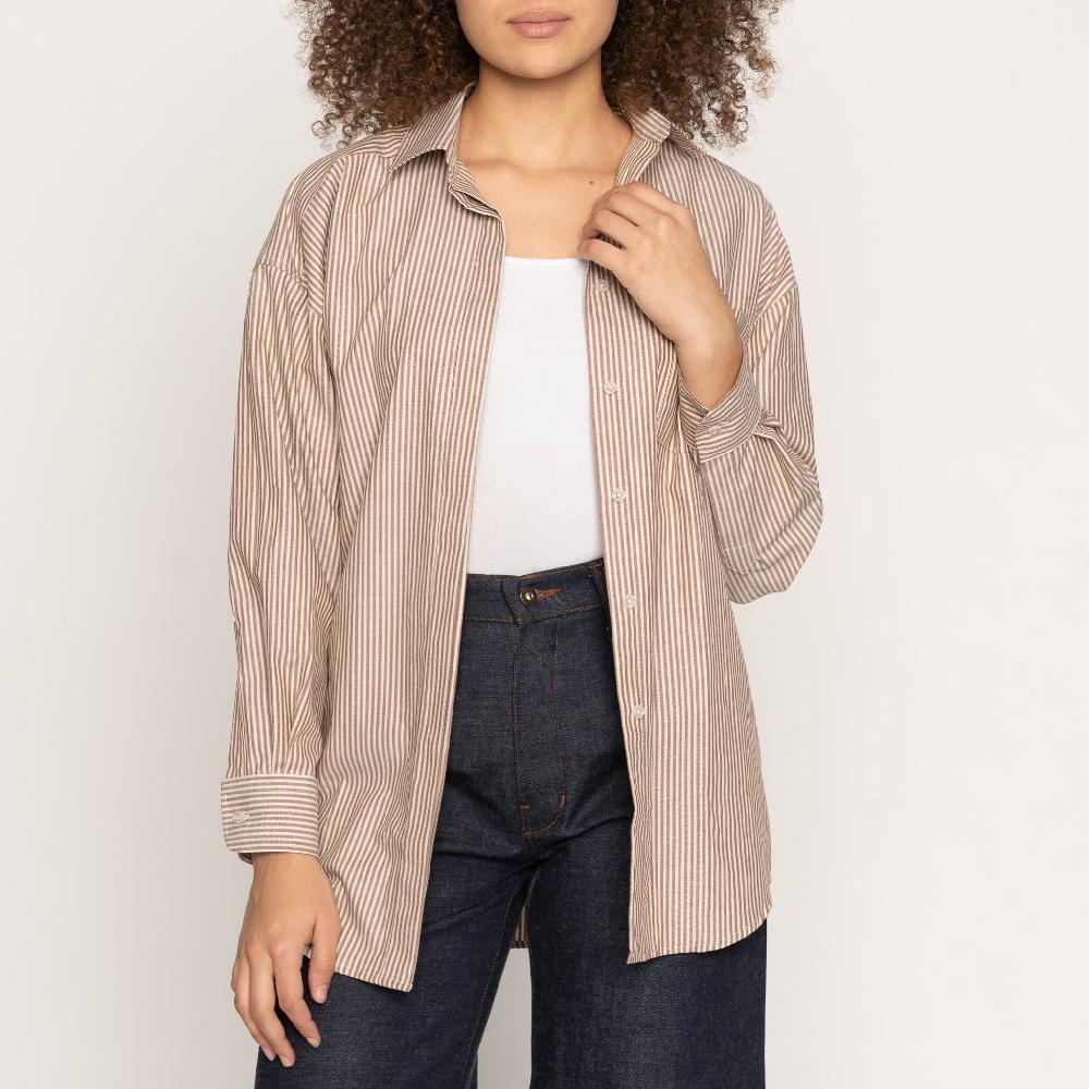 Naked & Famous Denim Soft Finish Classic Stripe