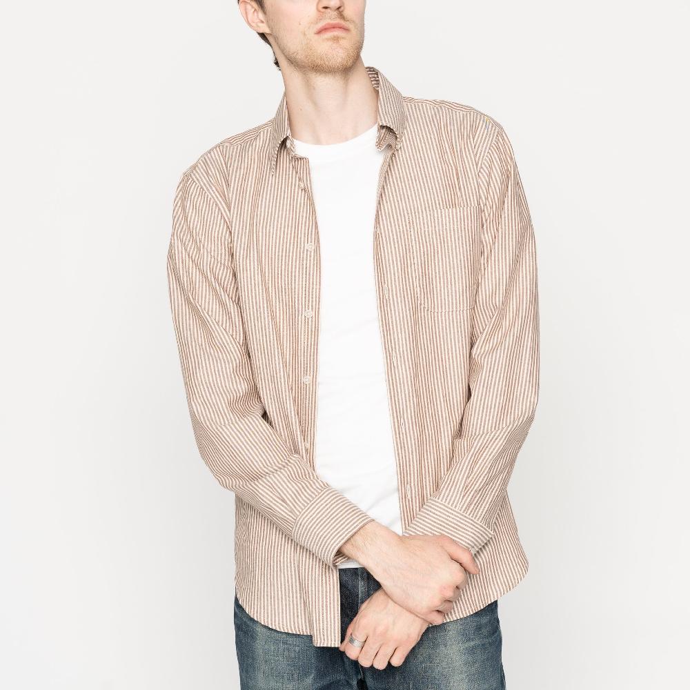 naked & famous denim Soft Finish Classic Stripe