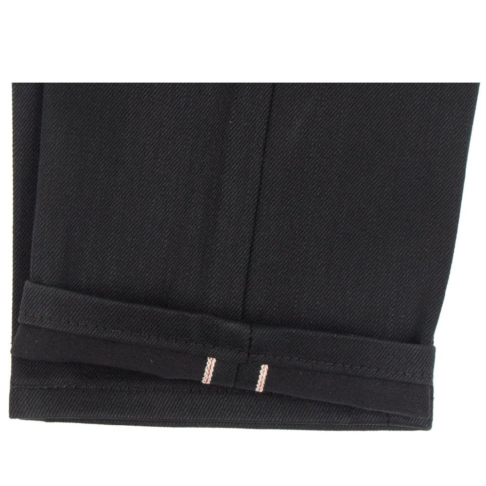 Naked & Famous Denim Solid Black Selvedge