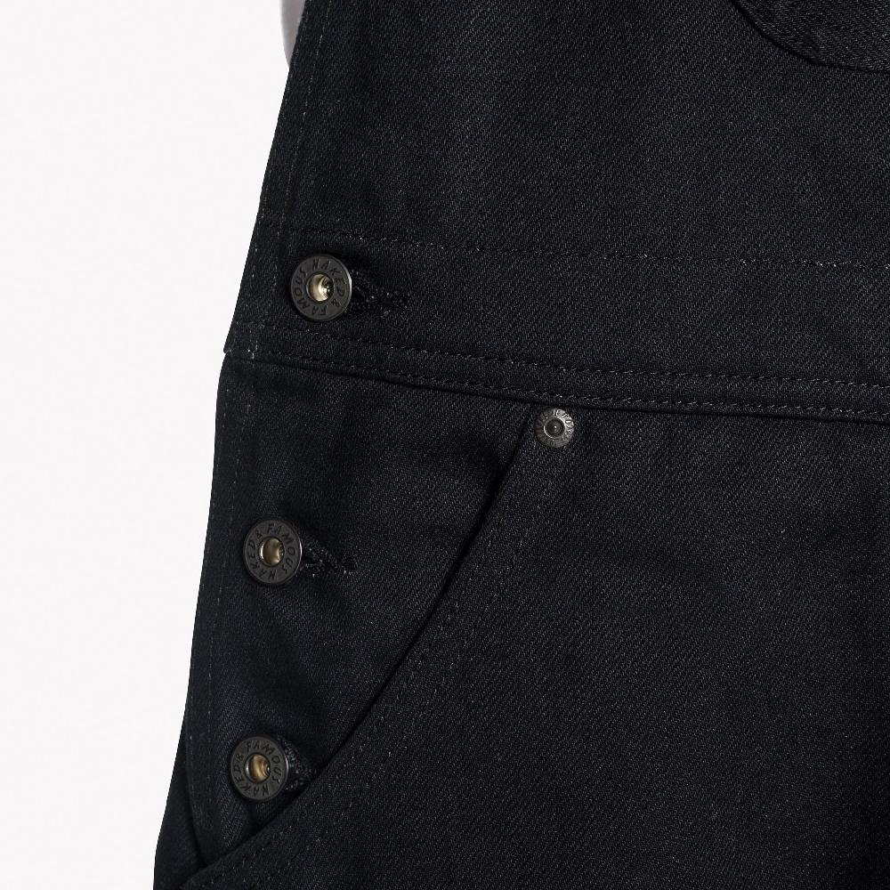 Naked & Famous Denim Solid Black Selvedge