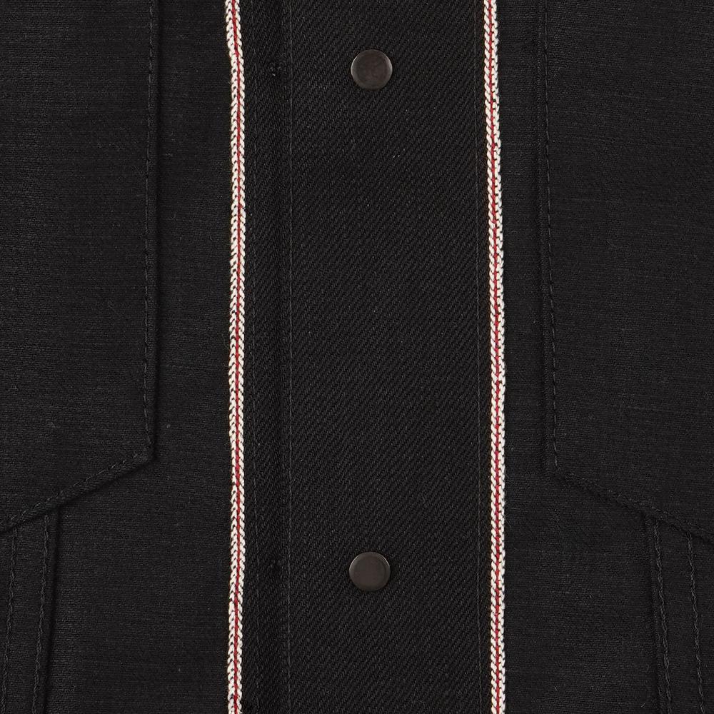 Naked & Famous Denim Solid Black Selvedge