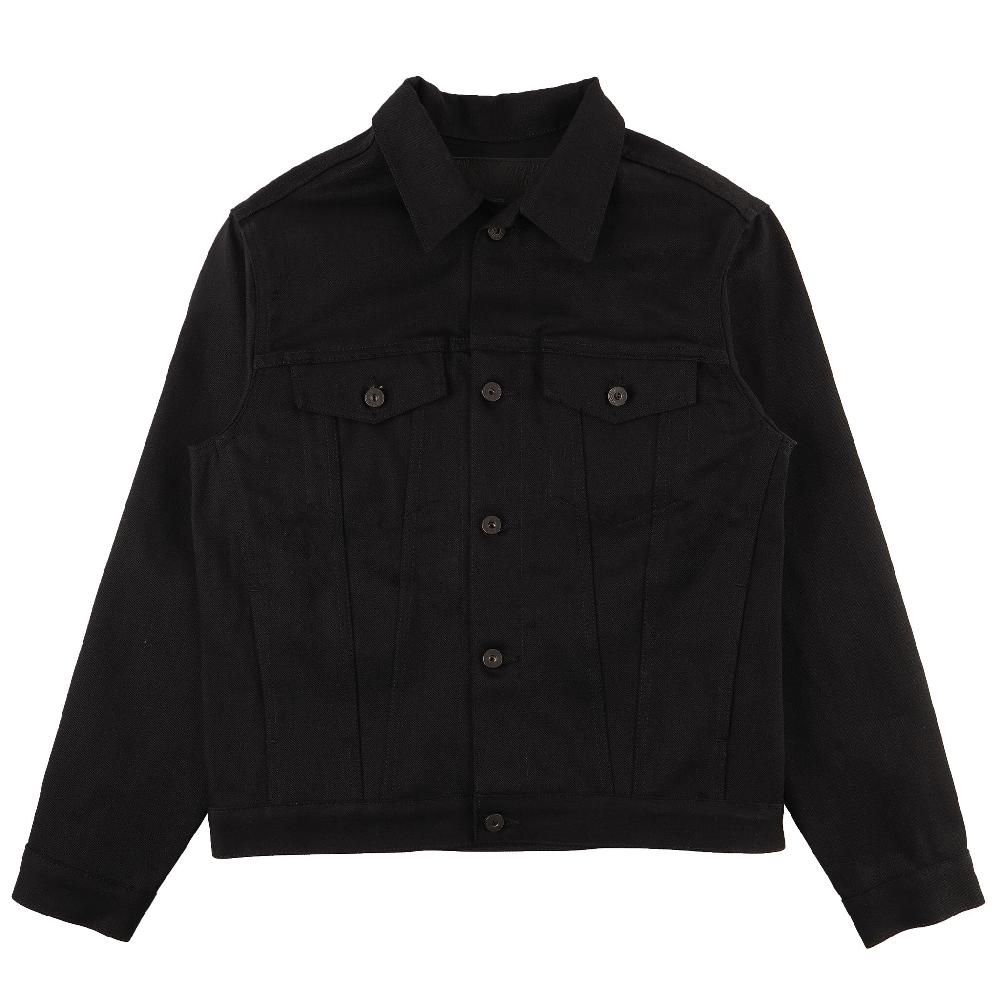 naked & famous denim Solid Black Selvedge