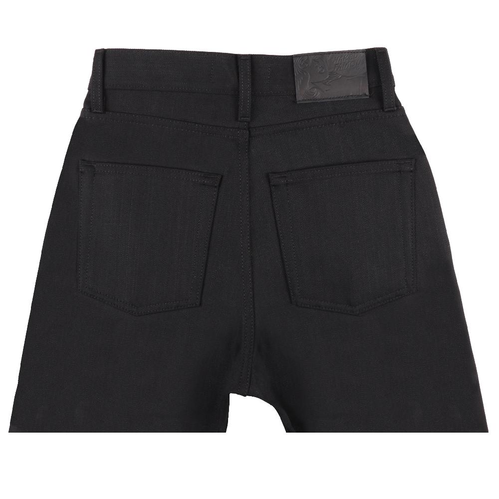 Naked & Famous Denim Solid Black Selvedge