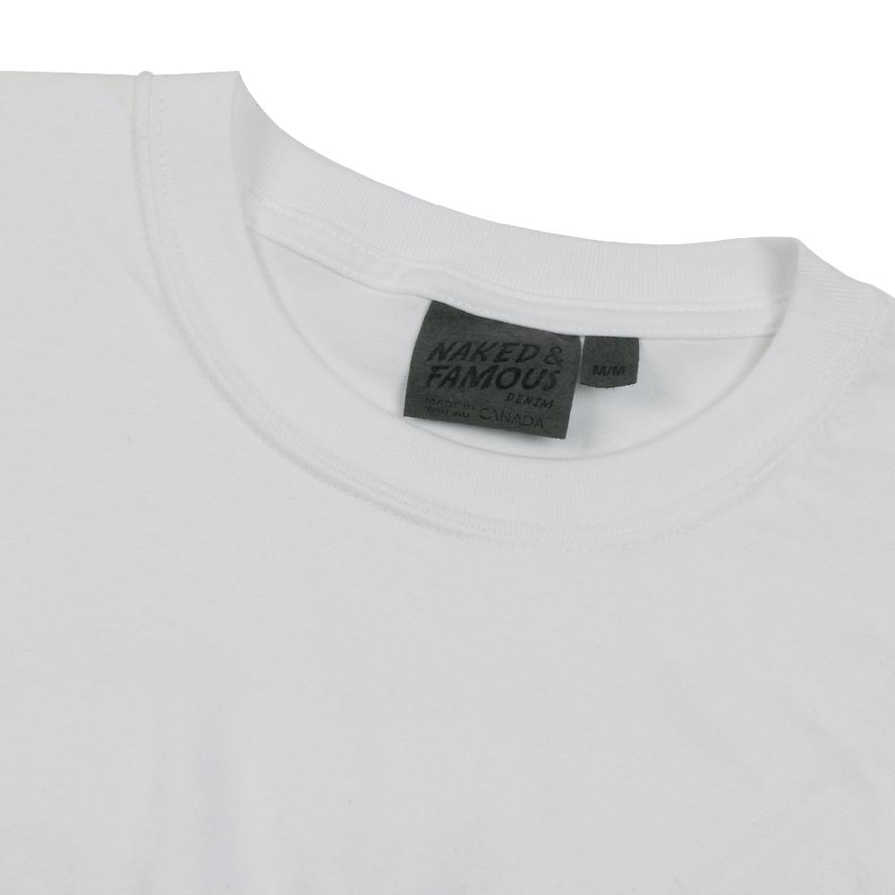 Naked & Famous Denim T-shirt Tubulaire