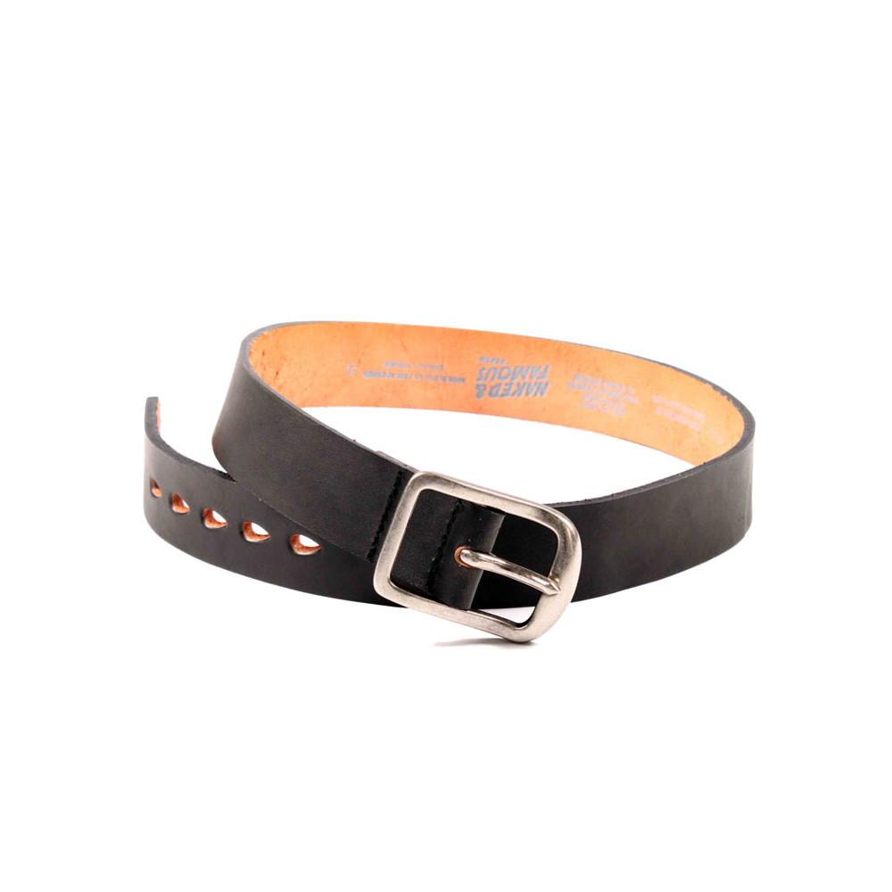 naked & famous denim Thick 7mm Leather Belt