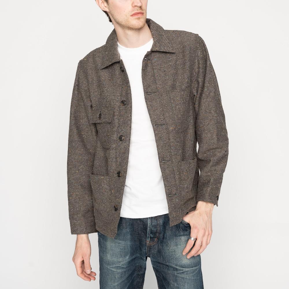 Naked & Famous Denim Wool Blend Multi Nep
