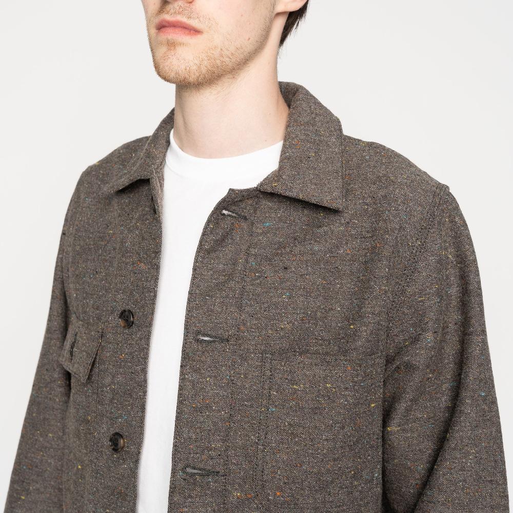 Naked & Famous Denim Wool Blend Multi Nep