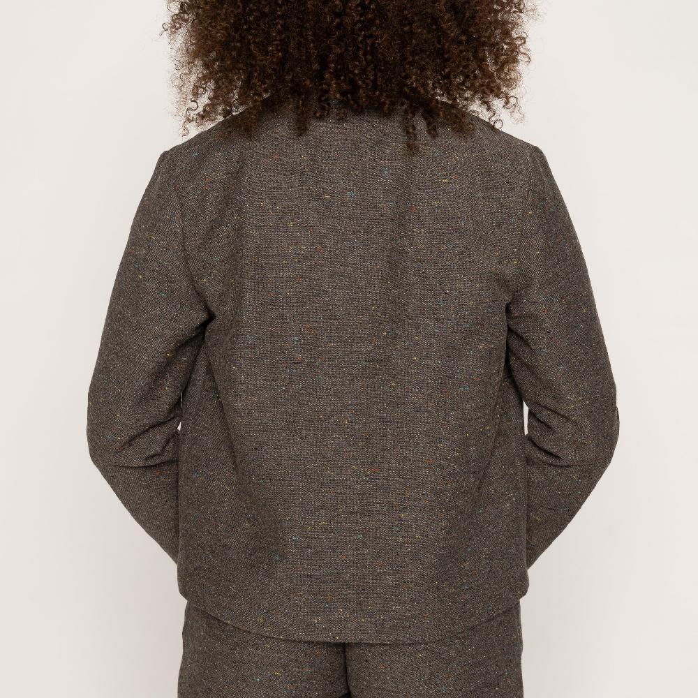 Naked & Famous Denim Wool Blend Multi Nep