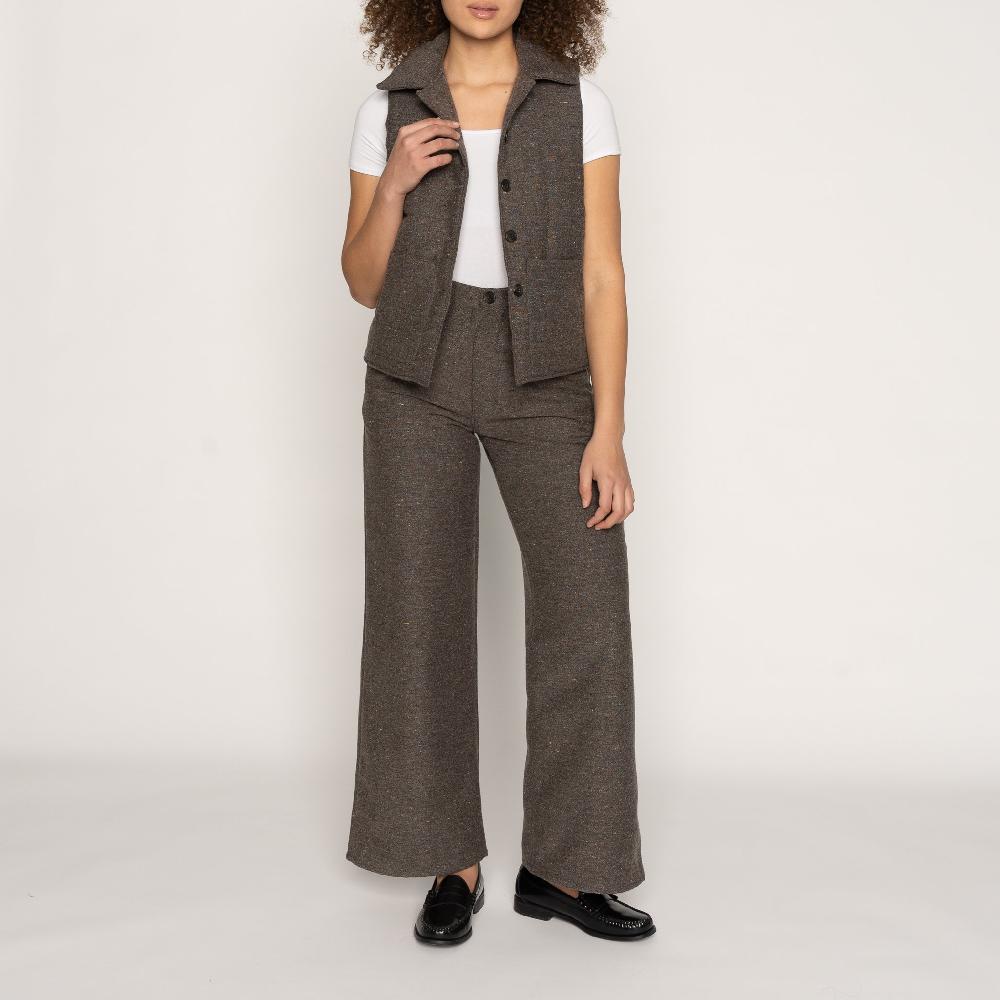 Naked & Famous Denim Wool Blend Multi Nep