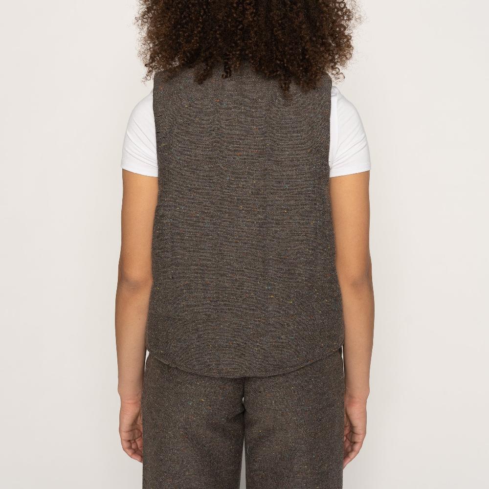 Naked & Famous Denim Wool Blend Multi Nep