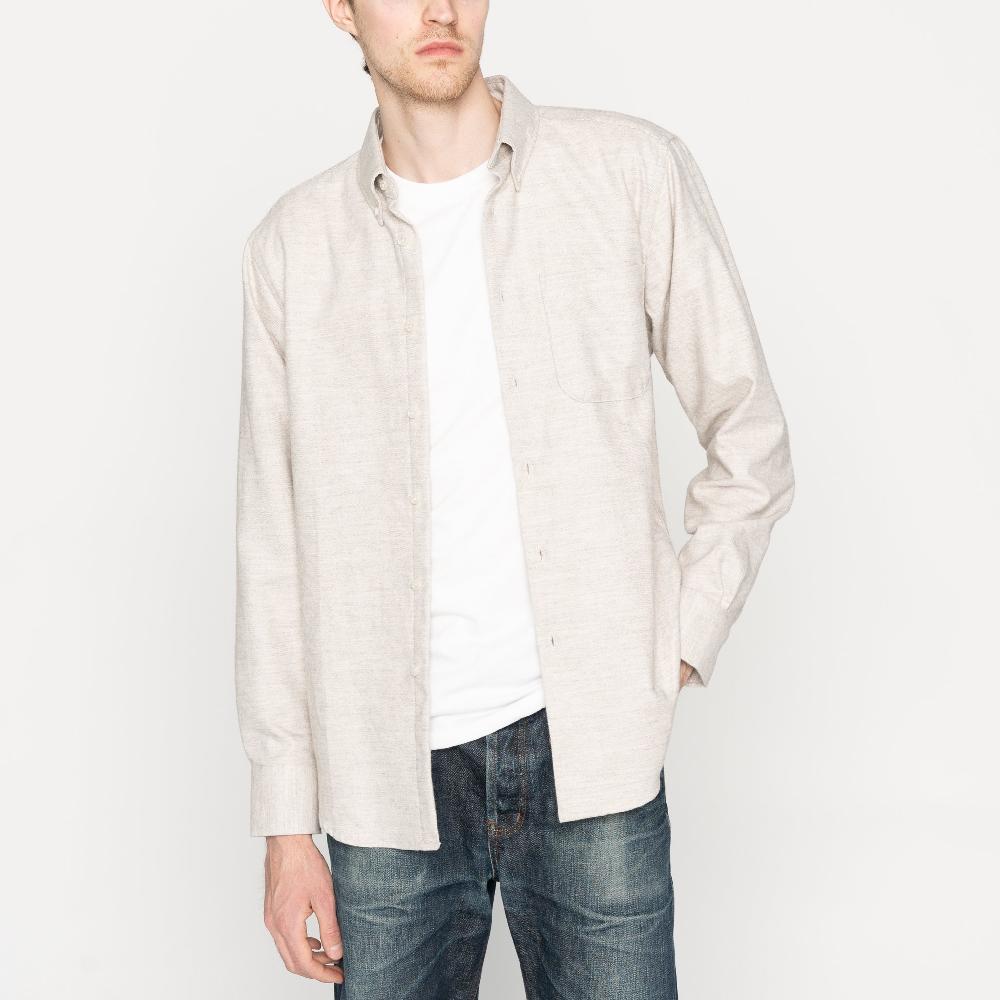 Naked & Famous Denim Yak Fiber Brushed Flannel