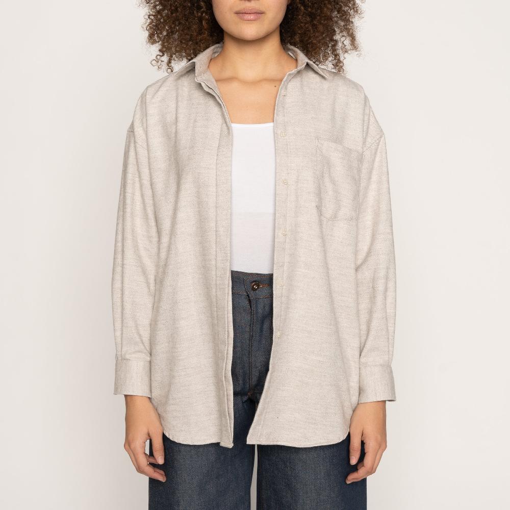 Naked & Famous Denim Yak Fiber Brushed Flannel