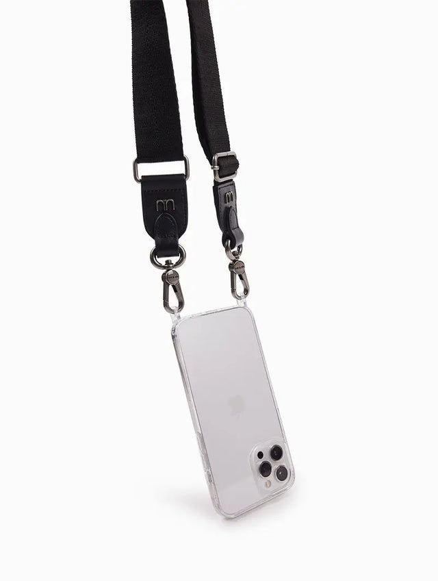 Nat & Nin Bandoulières Et Autres Bandoulière Recyclée Noir Silver