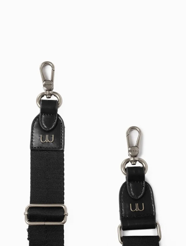 Nat & Nin Bandoulières Et Autres Bandoulière Recyclée Noir Silver