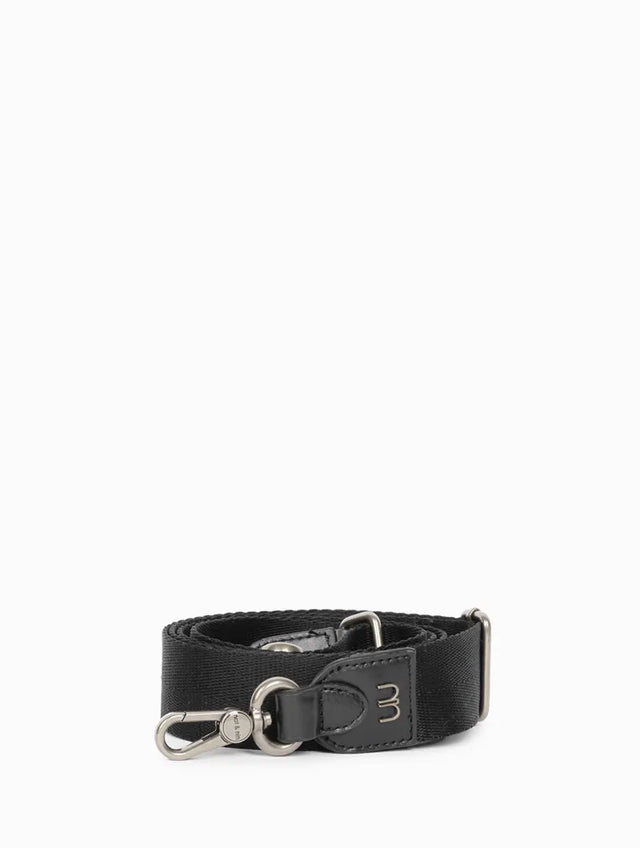 Nat & Nin Bandoulières et autres Bandoulière Recyclée Noir silver