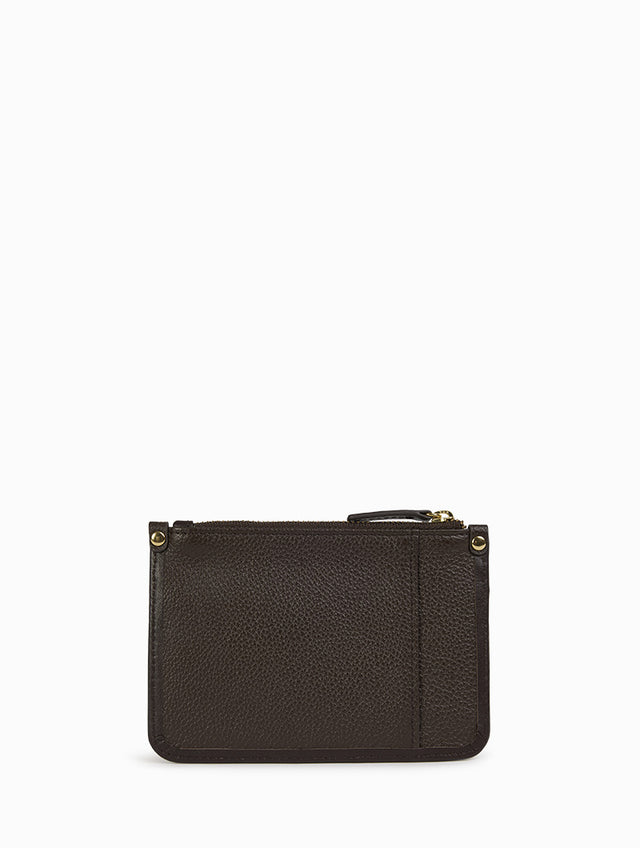 Nat & Nin Porte Cartes Elise Ébène Grainé