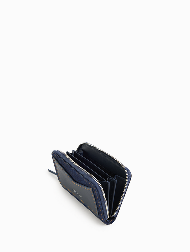 Nat & Nin Porte Monnaies Pia Denim Brut Denim Brut