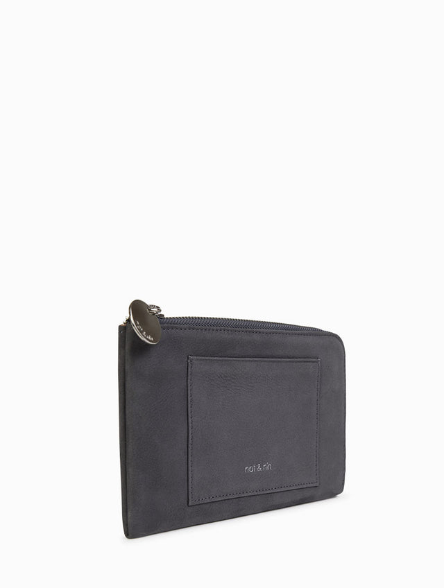 Nat & Nin Portefeuilles Ariana Gris Ardoise