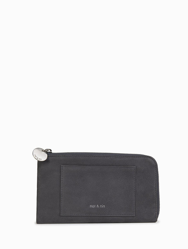 Nat & Nin Portefeuilles Ariana Gris ardoise