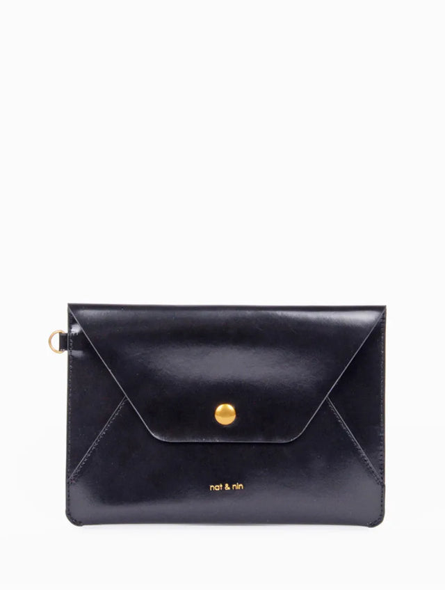 Nat & Nin Portefeuilles Costa L Recyclé Noir