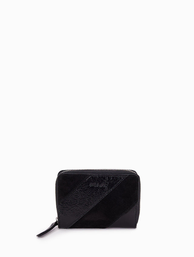 Nat & Nin Portefeuilles Lou Noir glacé