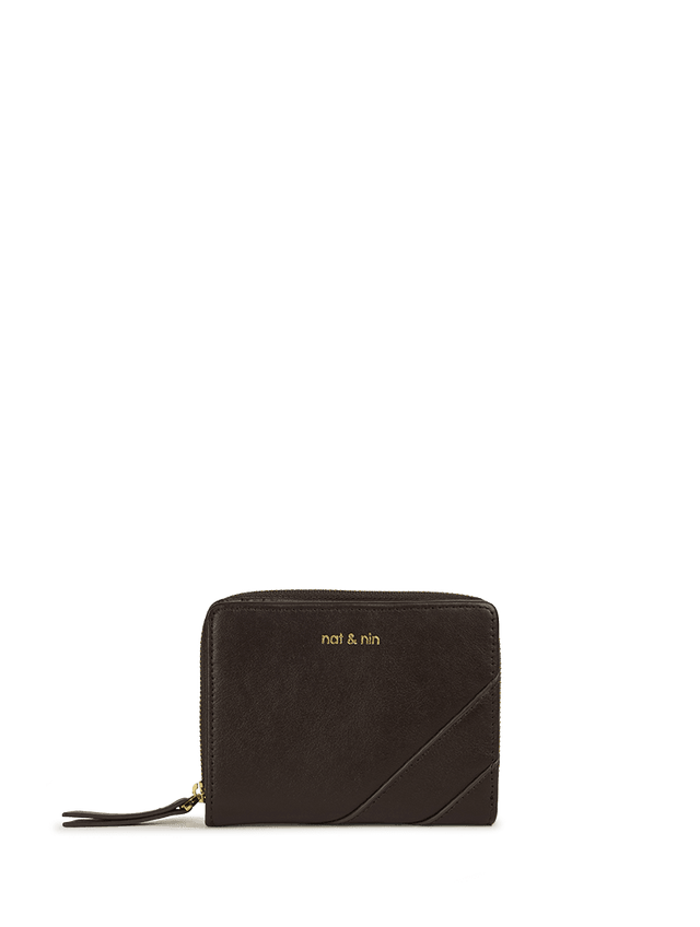 Nat & Nin Portefeuilles Nina Ebène