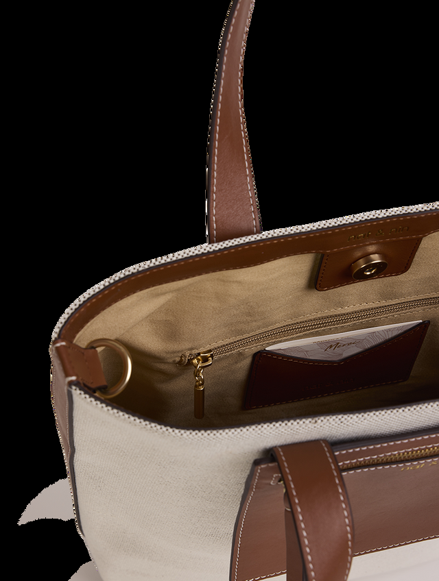 Nat & Nin Sacs à Dos Et Sacs A4 Maddox Noisette