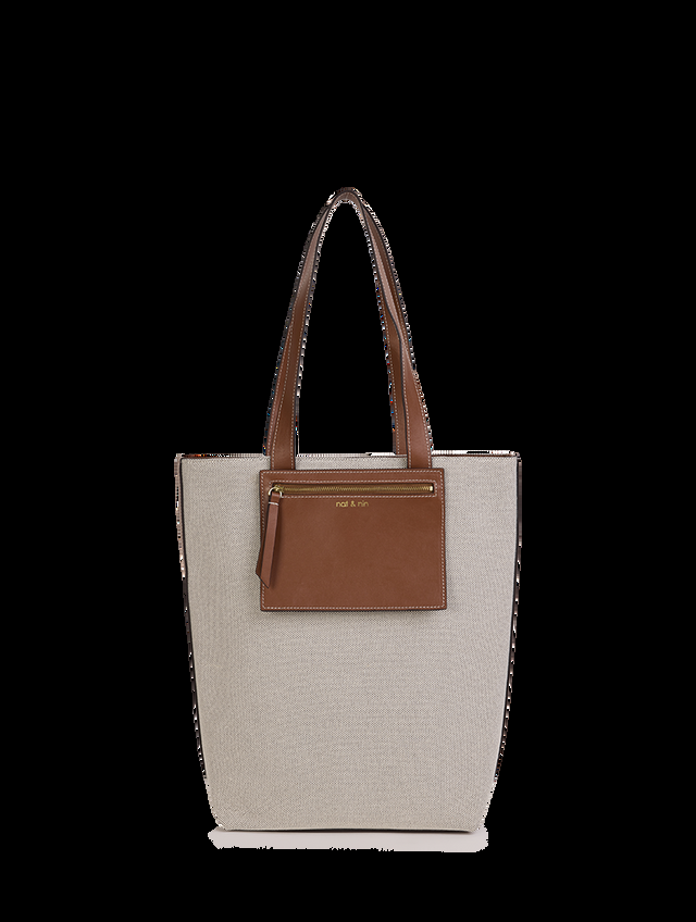 Nat & Nin Sacs à dos et sacs A4 Maddox Noisette