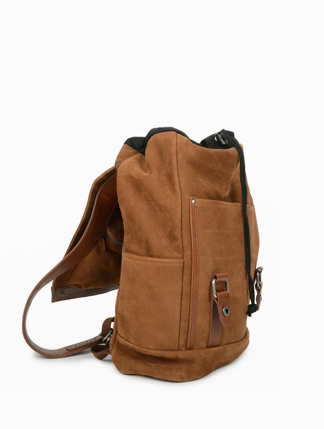 Nat & Nin Sacs à Dos Homme Aaron Cuir Chaudron
