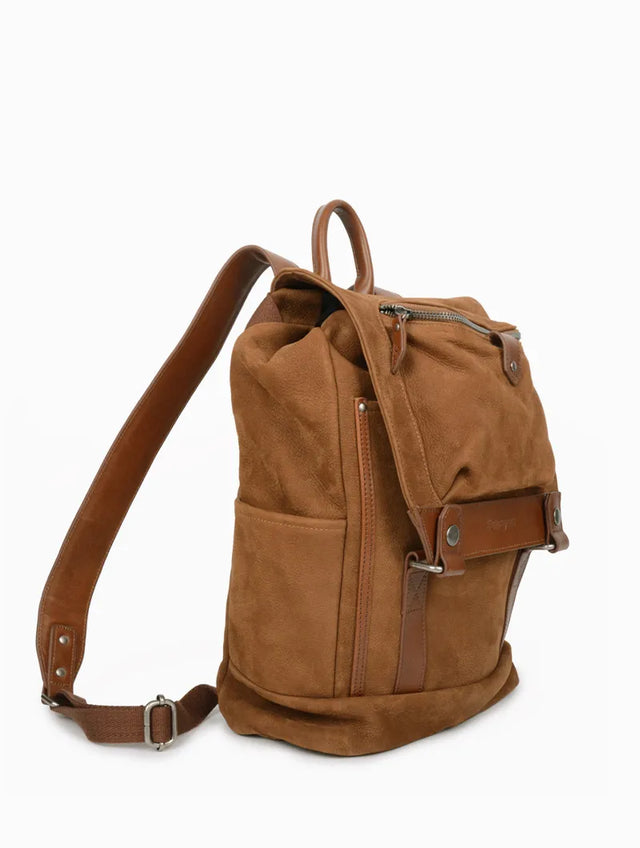 Nat & Nin Sacs à Dos Homme Aaron Cuir Chaudron