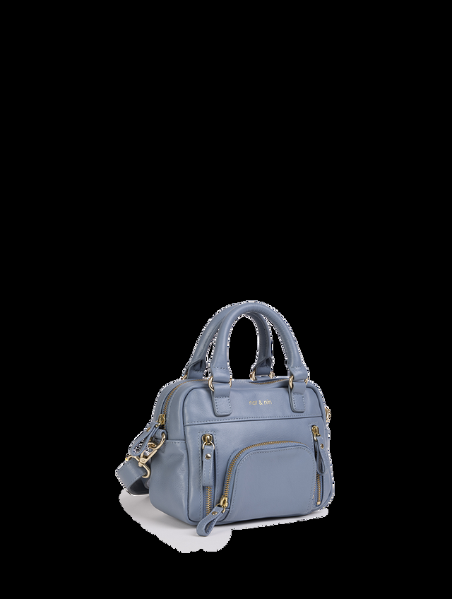Nat & Nin Sacs à Main Micro Macy Bleu Plume