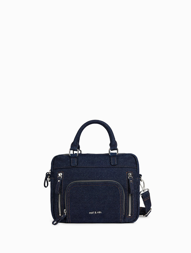 Nat & Nin Sacs à main Mini Macy Denim Denim brut