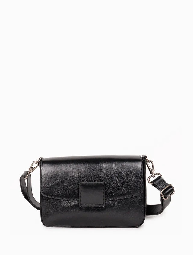 Nat & Nin Sacs porté épaule Freja Noir glace