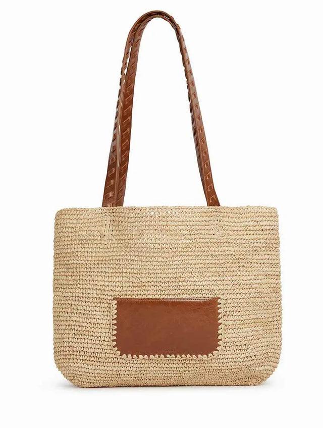 Nat & Nin Sacs porté épaule Le Flâneur Raphia