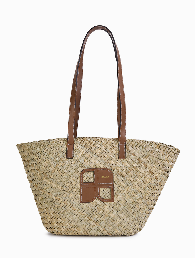 Nat & Nin Sacs porté épaule Le Papaye Noisette