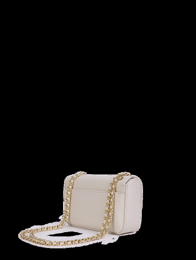 Nat & Nin Sacs Porté épaule Mini Grace Blanc Argile