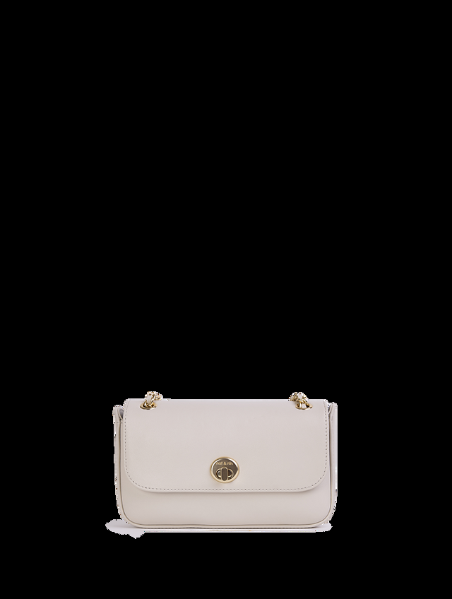 Nat & Nin Sacs porté épaule Mini Grace Blanc argile