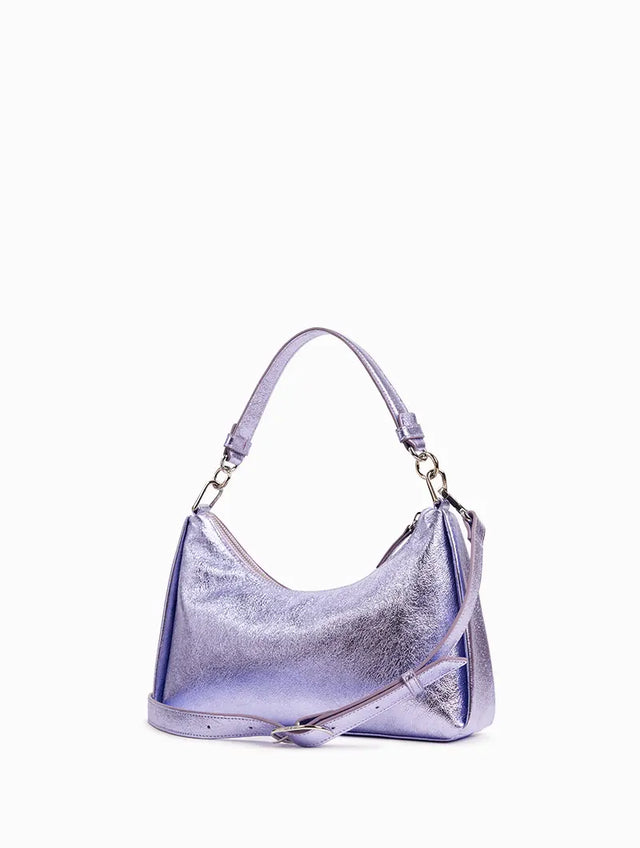 Nat & Nin Sacs Porté épaule Rejina Aqua Silver