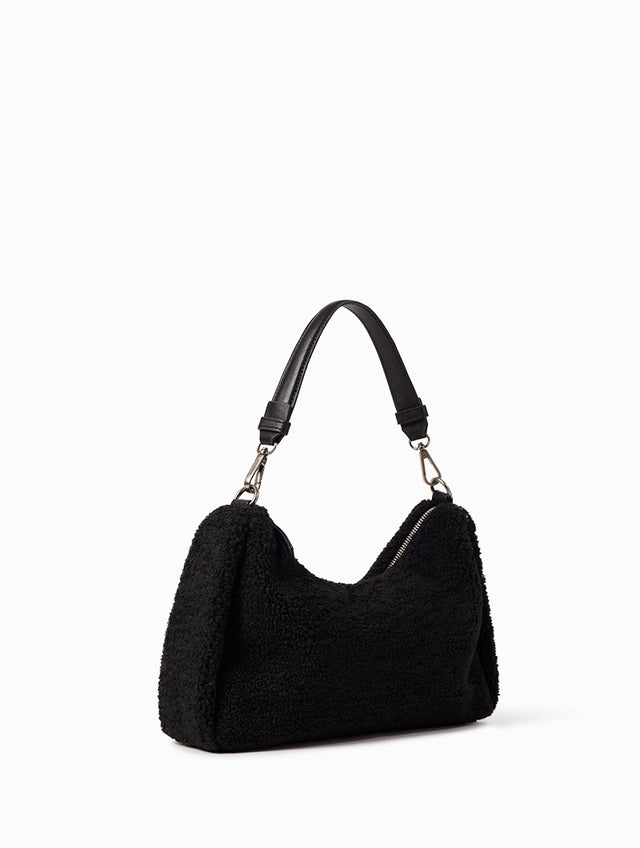 Nat & Nin Sacs Porté épaule Rejina Teddy Teddy Noir
