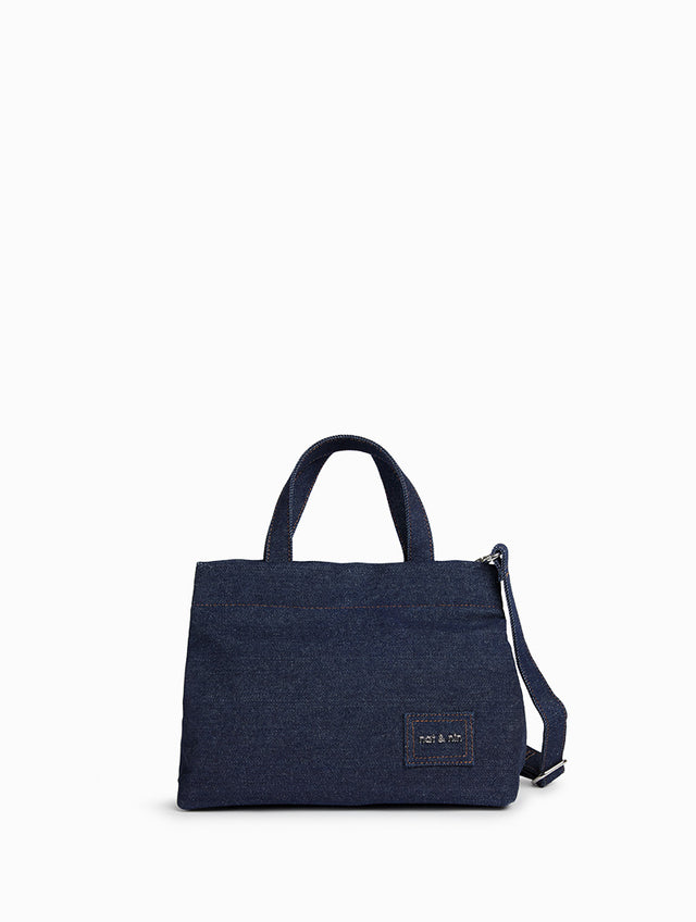Nat & Nin Sacs porté épaule Sidney Denim Denim brut