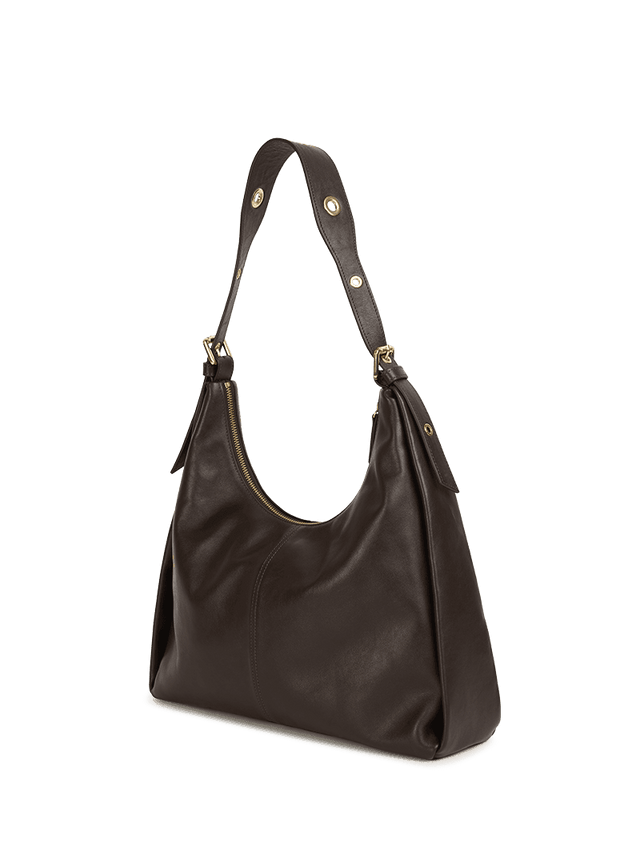 Nat & Nin Sacs Porté épaule Tina Ébène