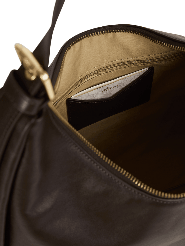 Nat & Nin Sacs Porté épaule Tina Ébène