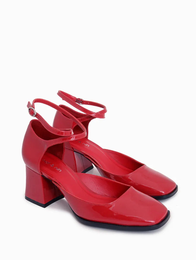 Nat & Nin Chaussures Femme Philippines Rouge Amour Rouge Amour