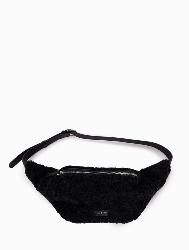 Nat & Nin Mini sacs et pochettes Tracy Teddy Teddy Noir